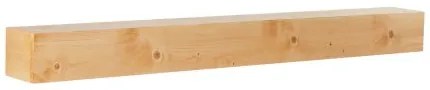 VEVOR Fireplace Mantel Wood Shelf Floating Rustic Fireplace Mantel 72&quot; Natural