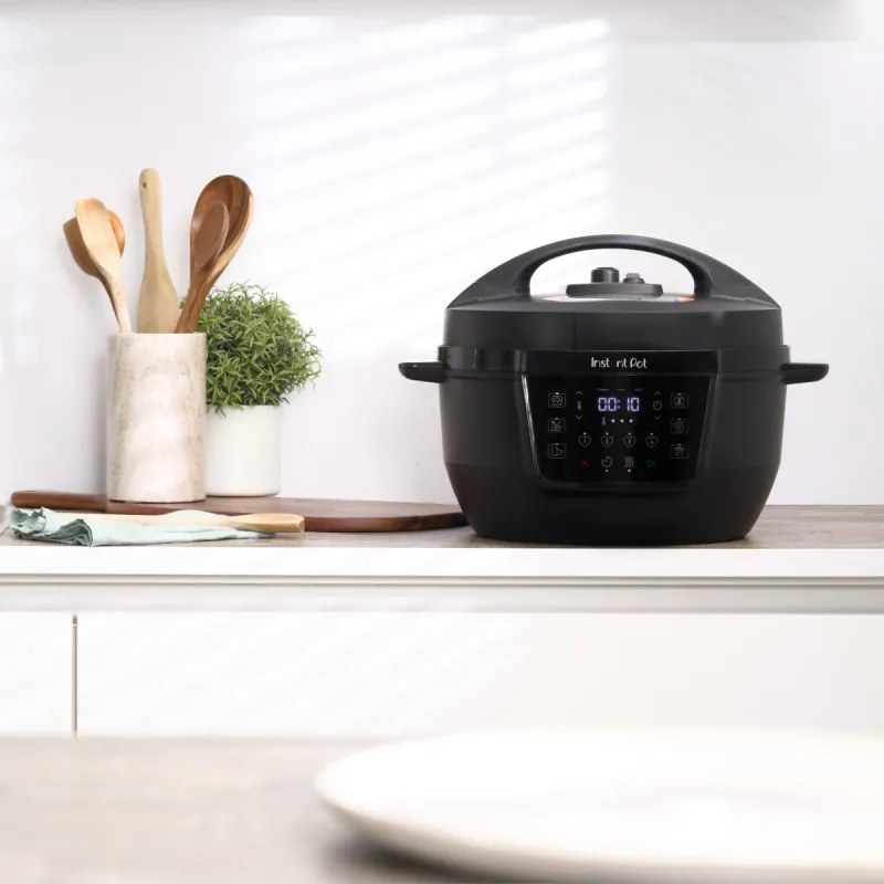 Instant Pot XL 140001901, 1200W, 7.1 l, 7 προγράμματα, έναρξη με καθυστέρηση, οθόνη LCD, Μαύρο