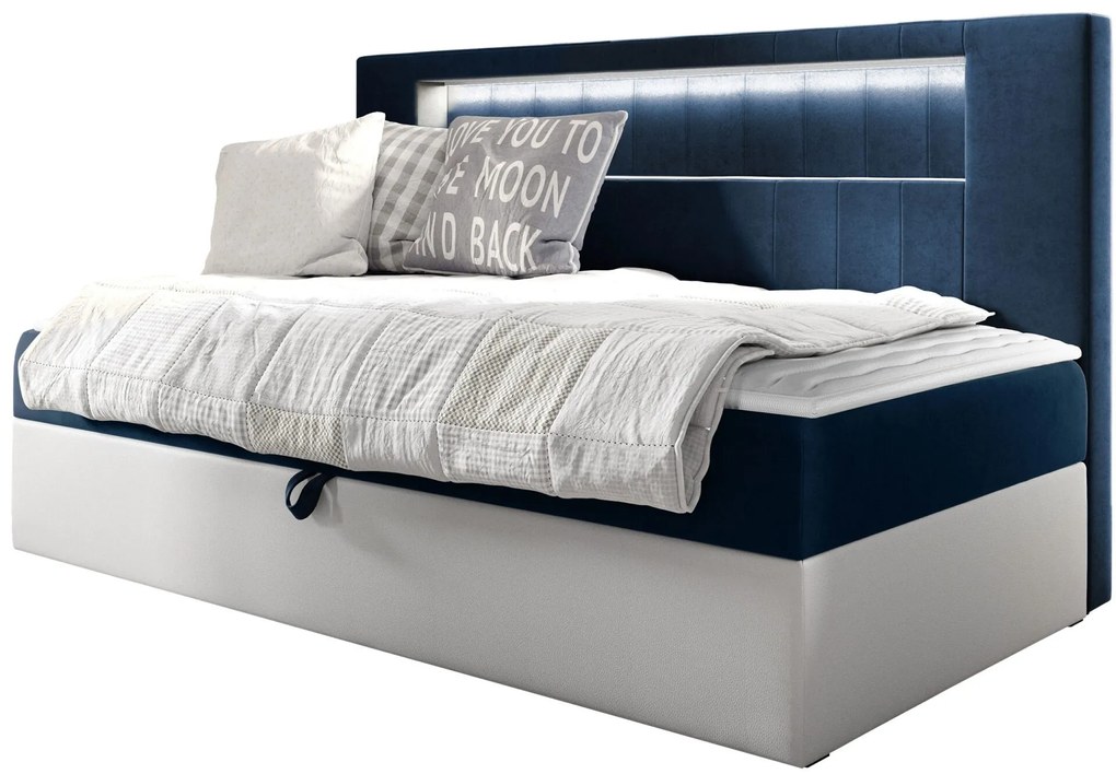 Καναπές κρεβάτι Junior Gold II-Mple-90 x 200 - 202.00Χ102.00Χ115.00cm