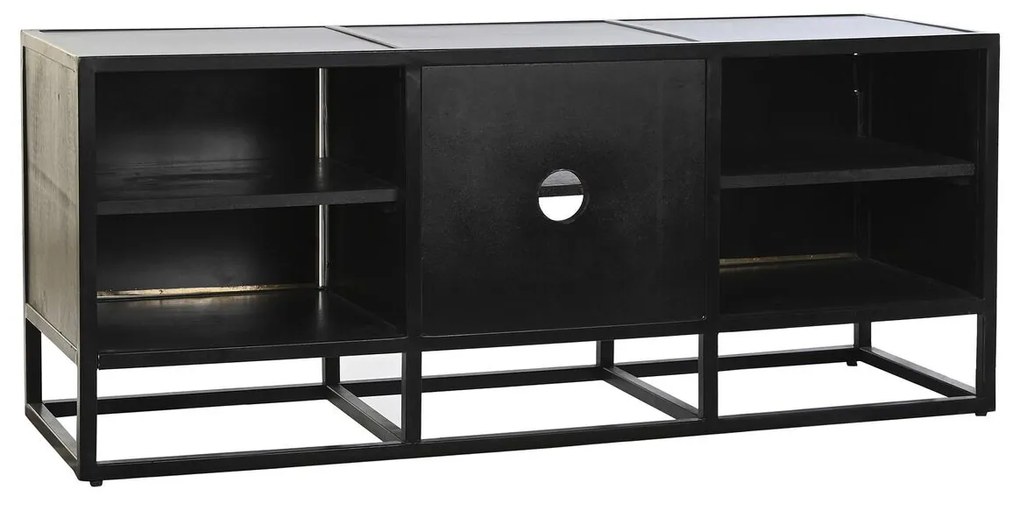 Τηλεόραση DKD Home Decor Μαύρο Μέταλλο Ξύλο (120 x 37 x 50 cm)