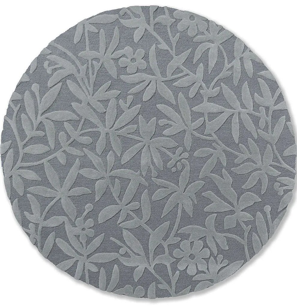 Χαλί Cleavers 080904 Dark Steel Laura Ashley 150X150cm Round