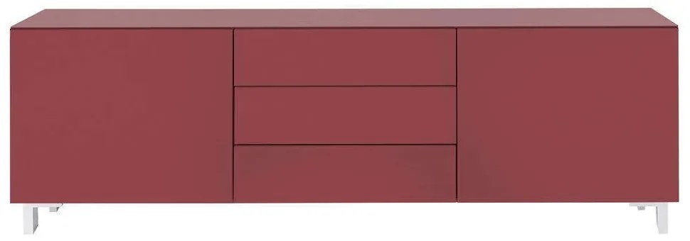 Μπουφές A_21116_K21B2D3S-red 149x75x41cm Bordeaux