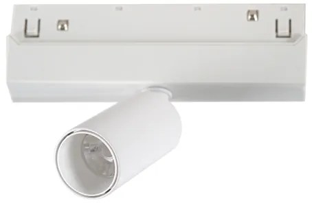 Σποτ Φωτιστικό Ράγας LED 6W IP20 3000K HUBEM630W ACA-HUBEM630W-Λευκό HUBEM630W