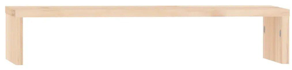 vidaXL Βάση Οθόνης 50 x 27 x 10 εκ. από Μασίφ Ξύλο Πεύκου