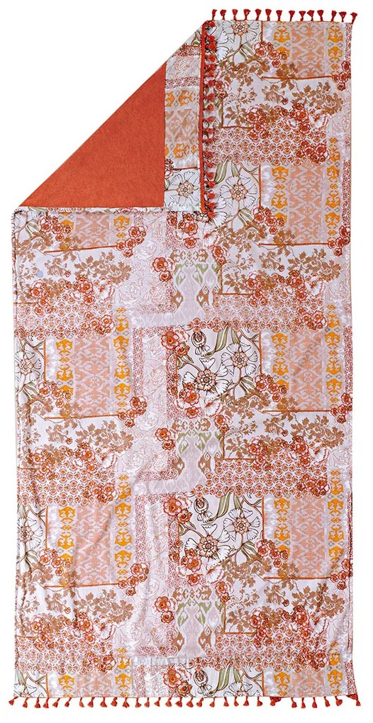 Πετσέτα Θαλάσσης - Παρεό (90x180) Kentia Stylish Maitai 234 Terracotta