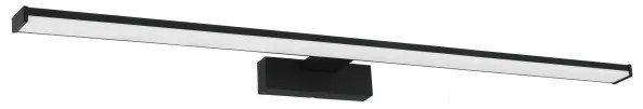 Απλίκα Φωτιστικό Μπάνιου LED 14W Μαύρο ΙΡ44 Pandella 1 98677 Eglo-98677-Μαύρο 98677