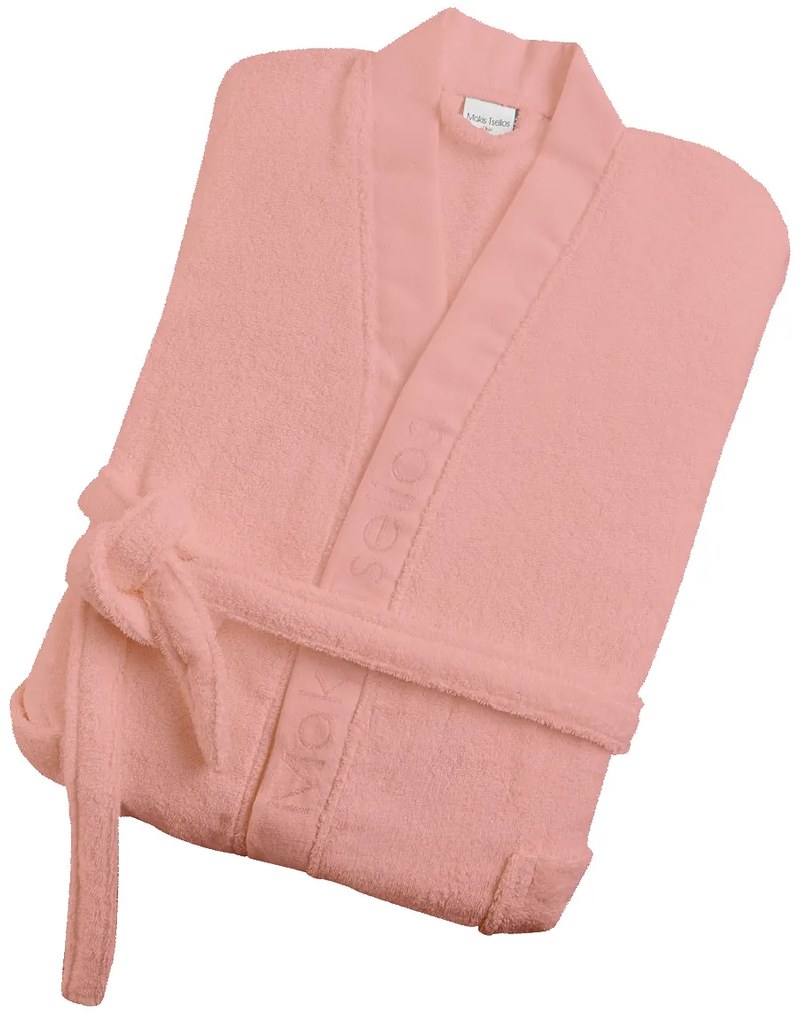 Μπουρνούζι Makis Tselios Hola Pink Σομόν