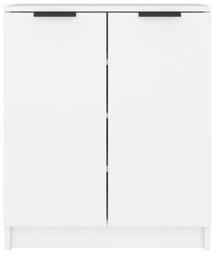 vidaXL Παπουτσοθήκη Λευκή 59 x 35 x 70 εκ. από Επεξεργασμένο Ξύλο