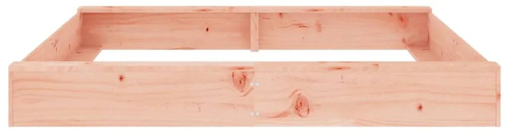 vidaXL Αμμοδόχος με Καθίσματα Τετράγωνη από Μασίφ Ξύλο Ψευδοτσούγκας