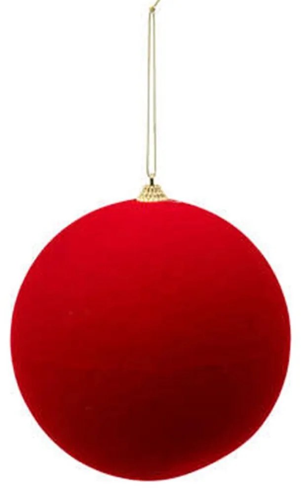 Χριστουγεννιάτικη Μπάλα 07.192136 15cm Red