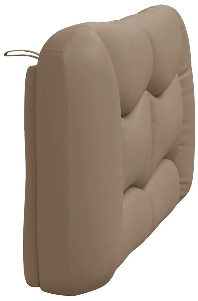 vidaXL Μαξιλάρι για Κεφαλάρι Hvar Καπουτσίνο 120 εκ. από Συνθετικό Δέρμα