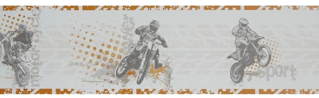 Μπορντούρα Motocross Orange