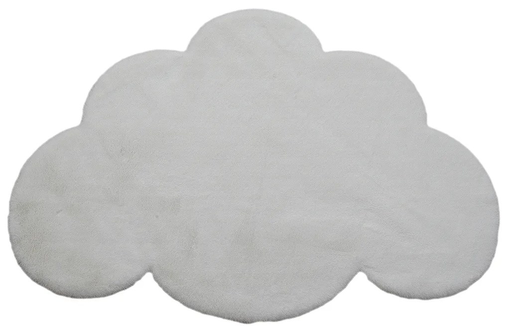 Παιδικό Γούνινο Χαλί (80x125) New Plan Puffy FC1 Ivory Cloud