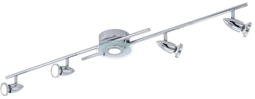 Φωτιστικό Σποτ Led 93116 Cerbero Eglo Metal, Glass
