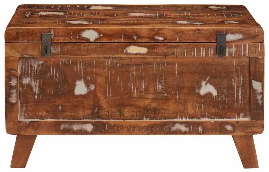 vidaXL Κουτί αποθήκευσης 70 x 35 x 40 εκ. Μασίφ ανακυκλωμένο ξύλο