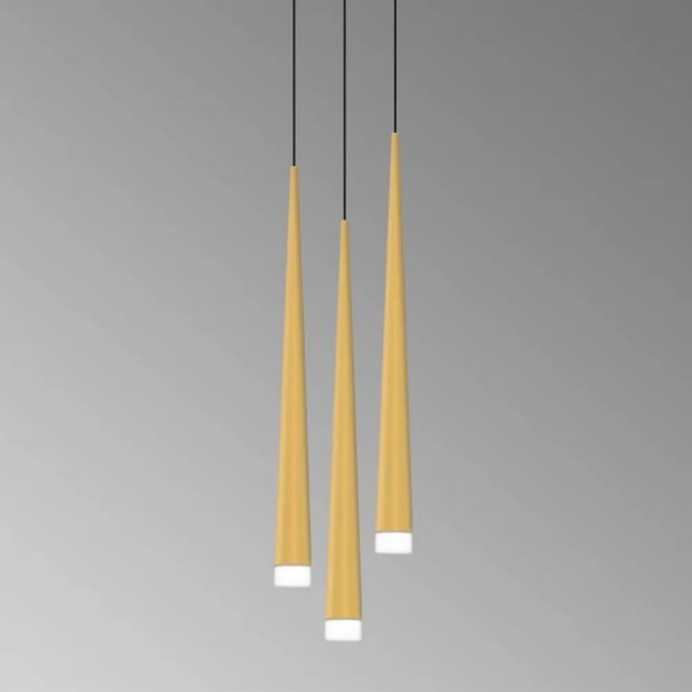 Φωτιστικό Οροφής Κρεμαστό 01220-07 G9 LED D30cm Gold Luma
