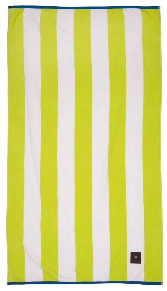 Πετσέτα Θαλάσσης 3818 Green Greenwich Polo Club Beach 90x170cm 100% Βαμβάκι