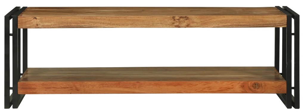 vidaXL Τραπεζάκι Καφέ 120x50x38 cm Μασίφ Ξύλο Ακακίας