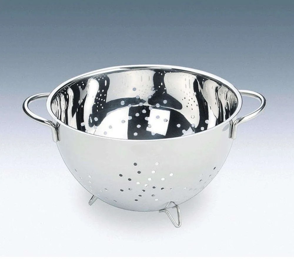Σουρωτήρι Ζυμαρικών 25035002824 25x12,5cm Silver Kuchenprofi Stainless Steel