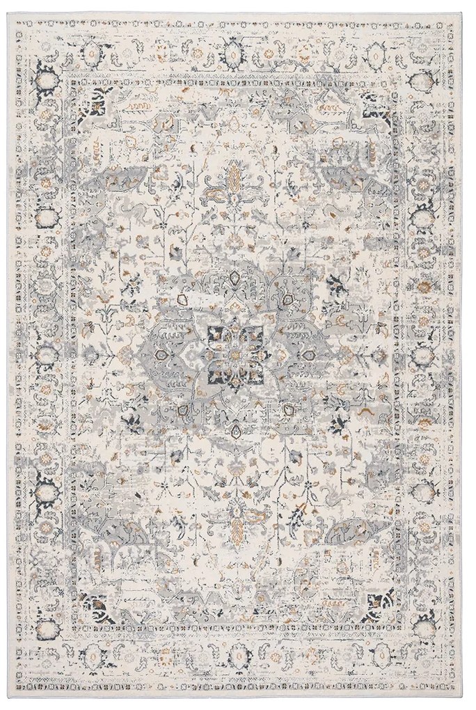 Χαλί (133x190) Βιοκαρπέτ Rialto B769A Cream/Grey