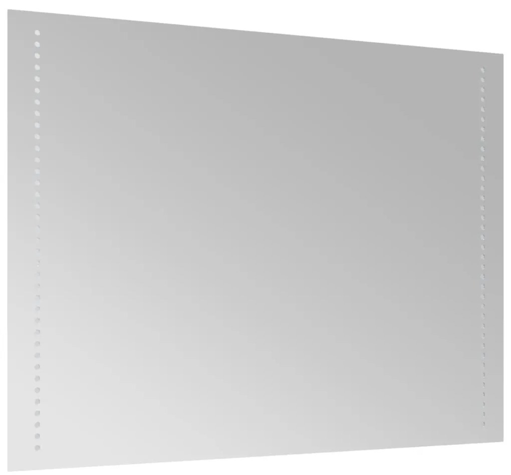 vidaXL Καθρέφτης Μπάνιου με LED 80x60 εκ.