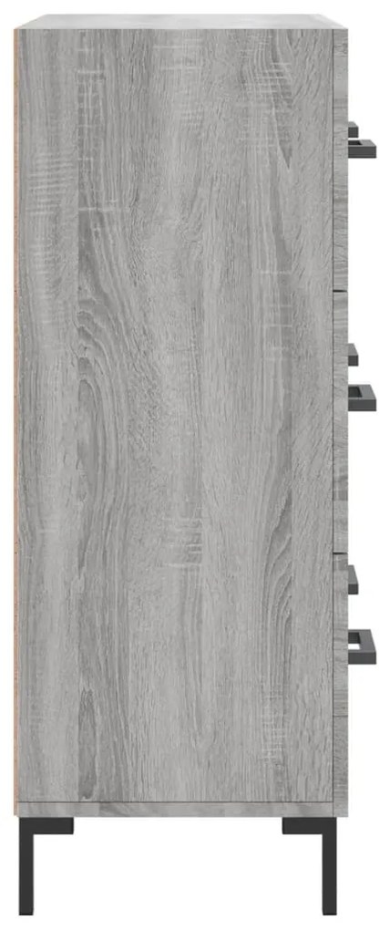 vidaXL Ντουλάπι Γκρι Sonoma 69,5 x 34 x 90 εκ. από Επεξεργασμένο Ξύλο