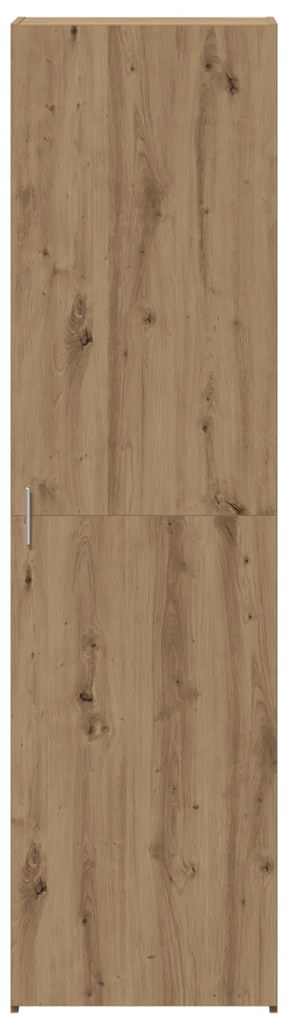 vidaXL Highboard από δρυ 50x42.5x185 εκ. Σχεδιασμένο ξύλο