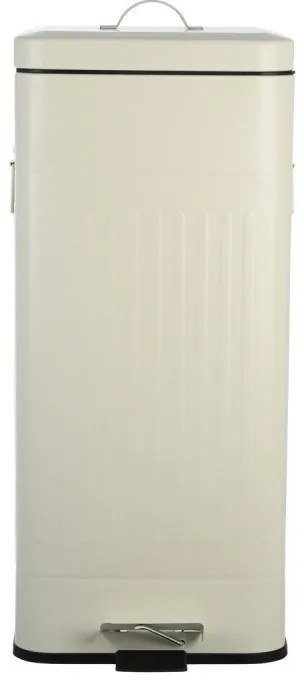ESTIA ΚΑΔΟΣ ΑΠΟΡΡΙΜΜΑΤΩΝ SOFT CLOSE ANTIGUA 30lt MAT IVORY