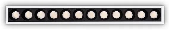 Χωνευτό Γραμμικό Φωτιστικό LED 20W Λευκό 4000Κ Slim Lika 341712 Ideal Lux 341712
