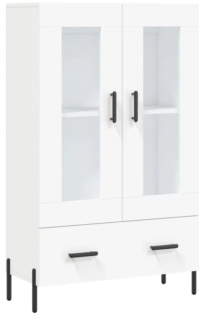 vidaXL Ντουλάπα Λευκή 69,5 x 31 x 115 εκ. από Επεξεργασμένο Ξύλο