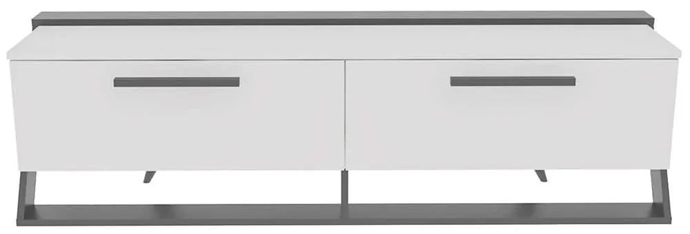 Έπιπλο Τηλεόρασης Astrid 875ZNA4584 163,8x36,6x46,8cm White-Black