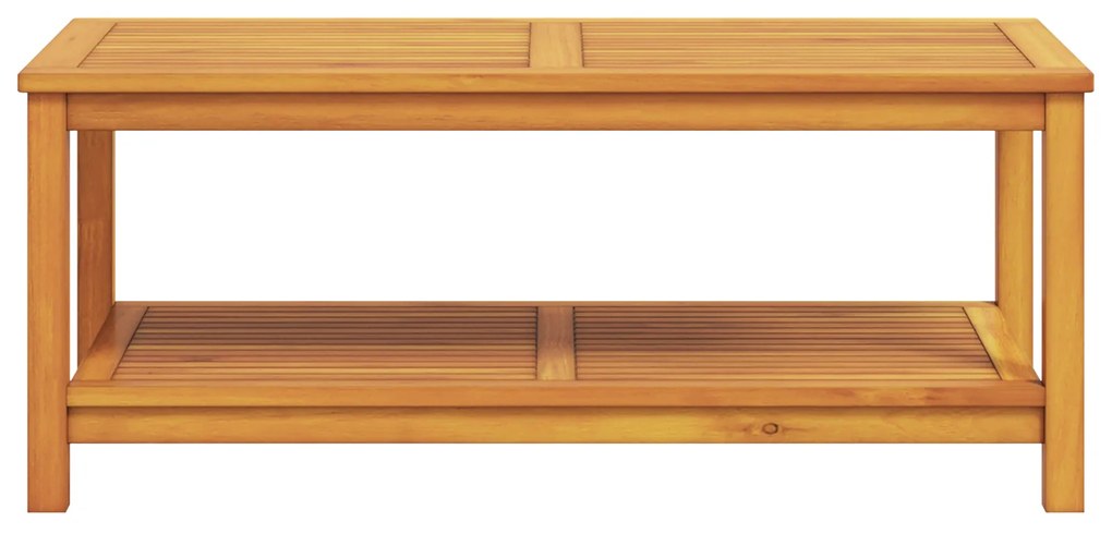 vidaXL Τραπεζάκι καφέ 110x55x45 εκ. Μασίφ ξύλο ακακίας