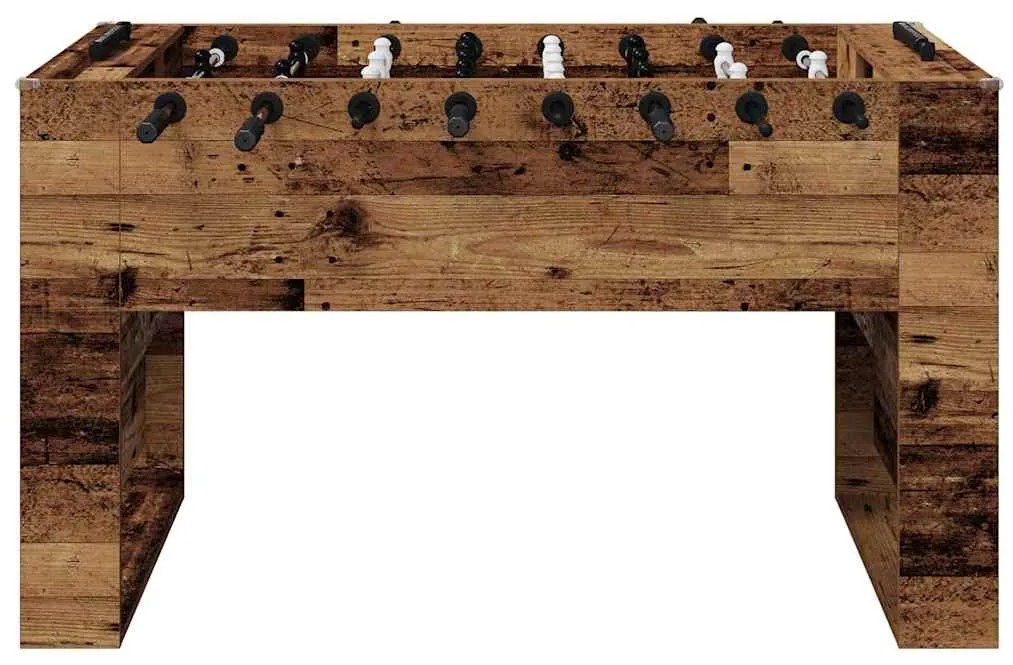 vidaXL Τραπέζι Ποδιού 2 pcs Παλιό ξύλο 146,5 x 74 x 85 εκ.