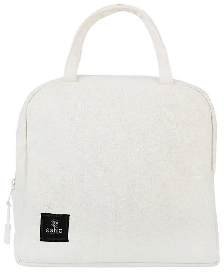 Τσάντα Φαγητού Ισοθερμική My Cool Bag 01-19099 24x11,5x20cm 6lt White Estia 100% Cotton
