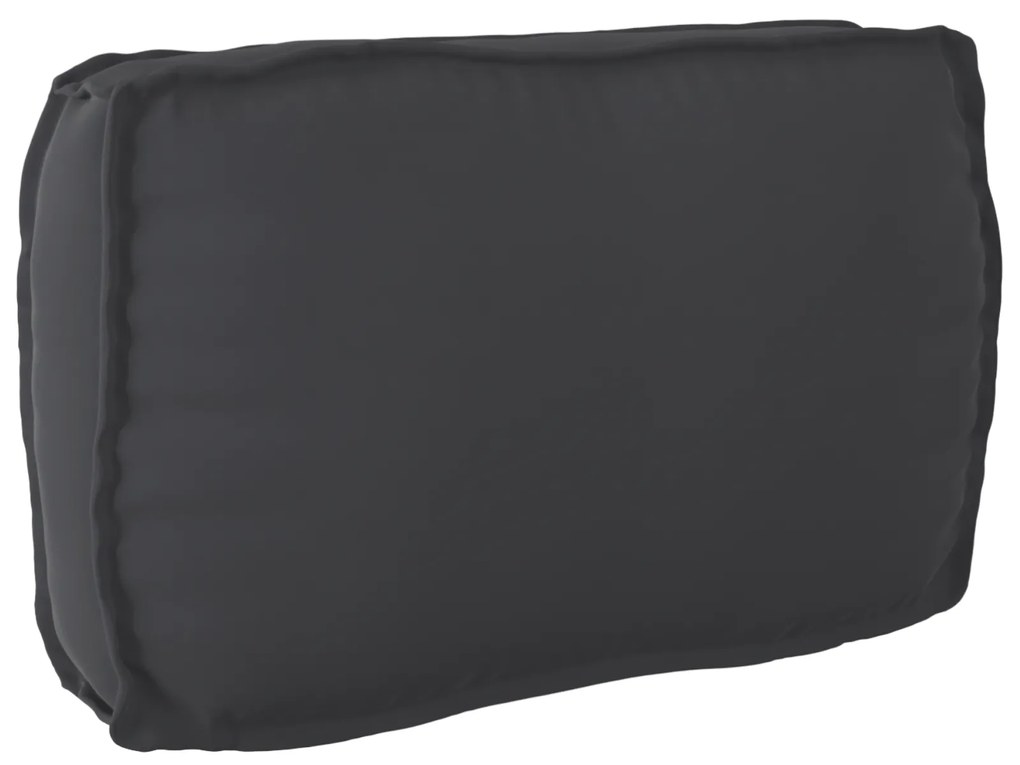 vidaXL Μαξιλάρι Παλέτας για Πλάτη Μαύρο 70x40x12 cm Oxford Fabric