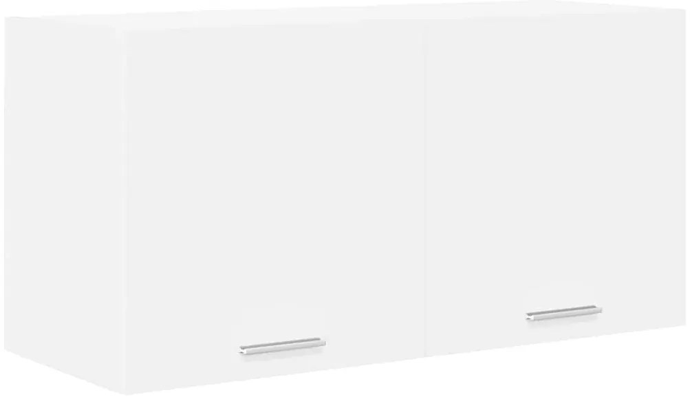 vidaXL Κρεμαστό ντουλάπι Riga Λευκό 80 x 31 x 40 εκ Επεξεργασμένο ξύλο