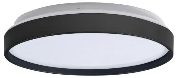 Πλαφονιέρα Φωτιστικό Οροφής LED 18W 3000K Φ32 IP20 Epistar Spotlight-3253-Μαύρο 3253