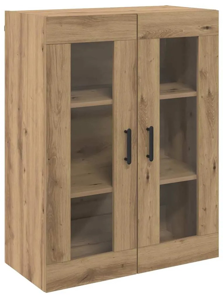vidaXL Ντουλάπια Τοίχου 2 pcs artisan δρυς 69.5 x 34 x 90 εκ.