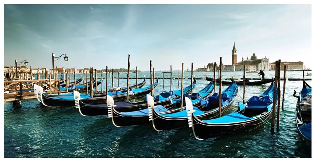 Ταπετσαρία XXL - Gondolas on the Grand Canal, Venice 550x270