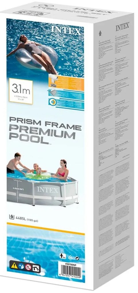 Πισίνα Αποσπώμενο Intex 26700NP 305 x 76 x 305 cm 4485 L
