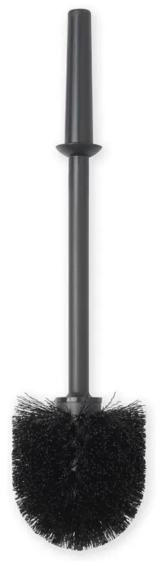 Βούρτσα τουαλέτας Brabantia ReNew 648988, 37,2 cm, Εργονομική λαβή, Μαύρο