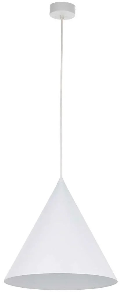 Φωτιστικό Οροφής Cono 10009 Φ32x165cm 1xE27 15W White TK Lighting