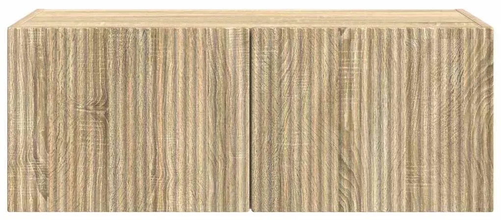 vidaXL Ντουλάπι Τηλεόρασης Τοίχου Επιτοίχιο Σονόμα 60 x 31 x 29.5 εκ