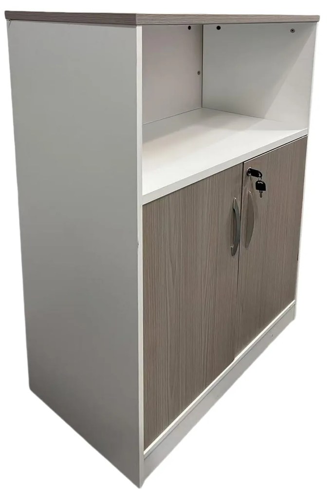 Ντουλάπι γραφείου Armadi σε Sonoma - Λευκό 80x40x120εκ 80x40x120 εκ.