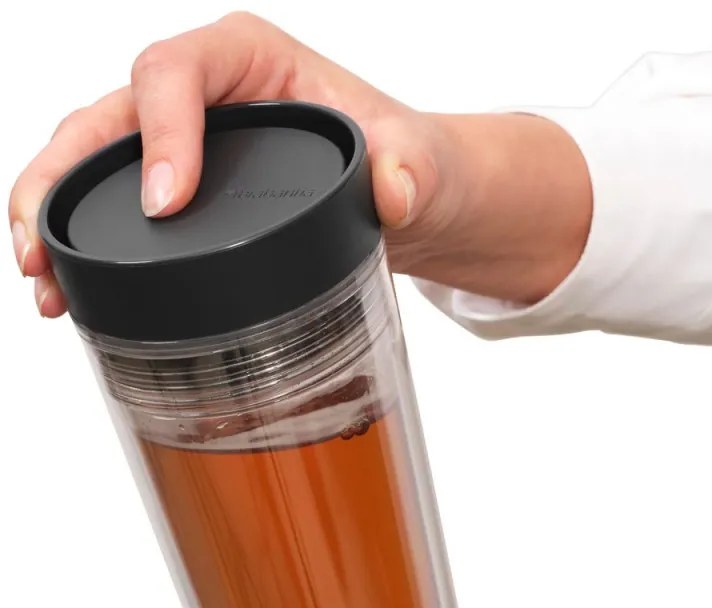 Θερμοκύπελλο Brabantia Make&Take 1008493, 360 ml, χωρίς διαρροή, χωρίς BPA, σκούρο γκρι