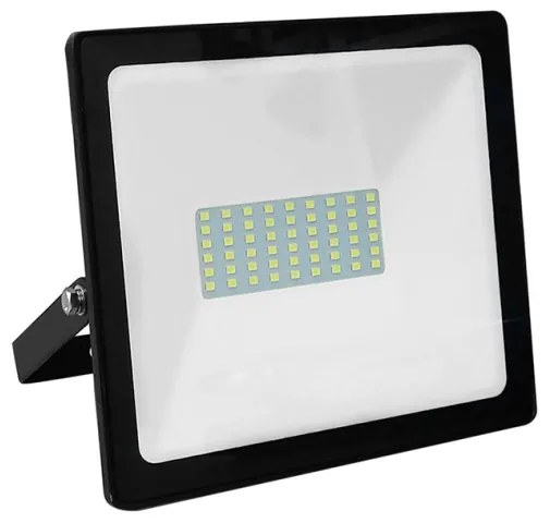 Προβολέας LED SMD IP66 50W 4000K 4250Lm Q5040 230V RA80 Aca-Q5040-Μαύρο Q5040