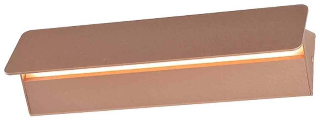 Φωτιστικό Τοίχου ZD806415LEDGD Gold Aluminium