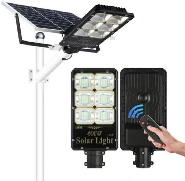 Ηλιακός Προβολέας Δρόμου 300w (288 led) με Βραχίονα