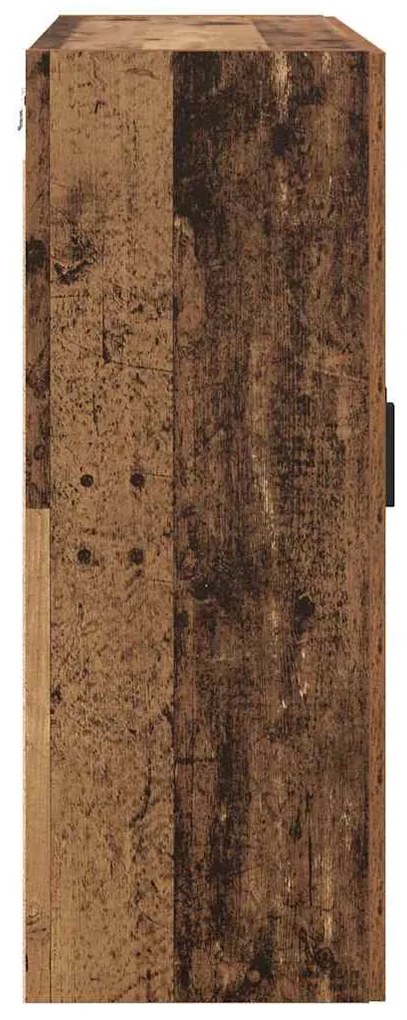 vidaXL Επιτοίχιο ντουλάπι Καφέ 69.5 x 34 x 90 εκ. Επεξεργασμένο ξύλο