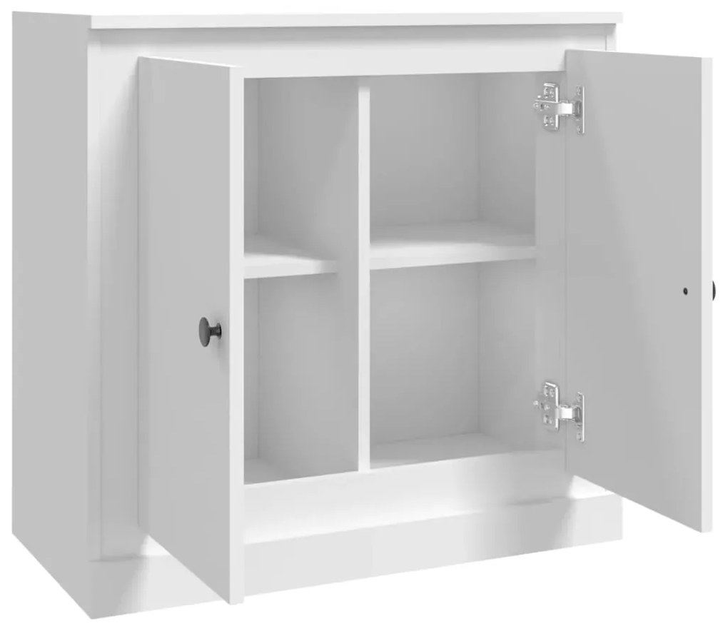 vidaXL Ντουλάπι Λευκό 70 x 35,5 x 67,5 εκ. από Επεξεργασμένο Ξύλο